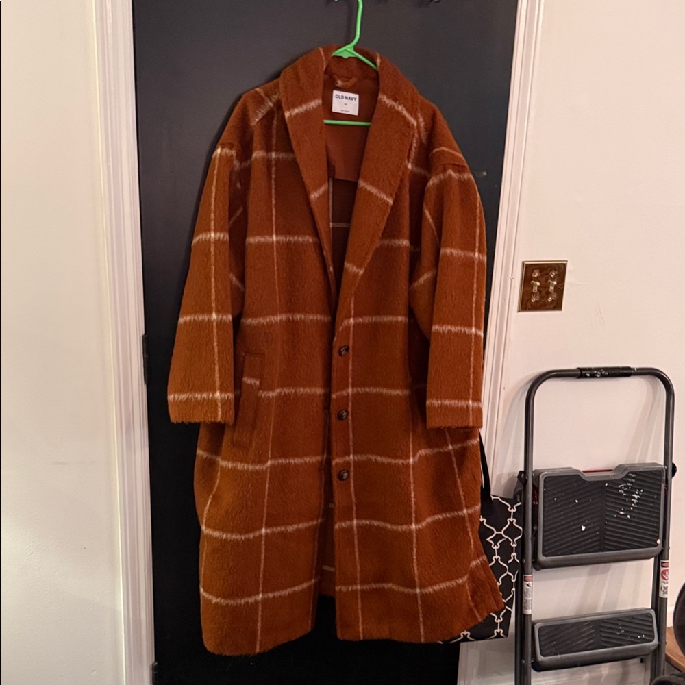 NWT Old Navy women’s Plus Size Soft-brushed Long coat